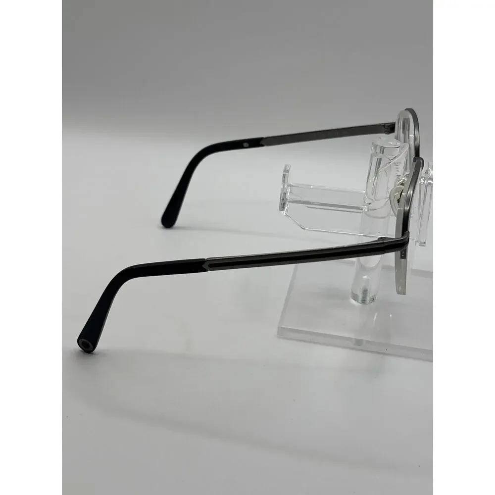 Bvlgari 1114 195 Gray Rimless Eyeglass Frames 52-22 145 Designer Italy